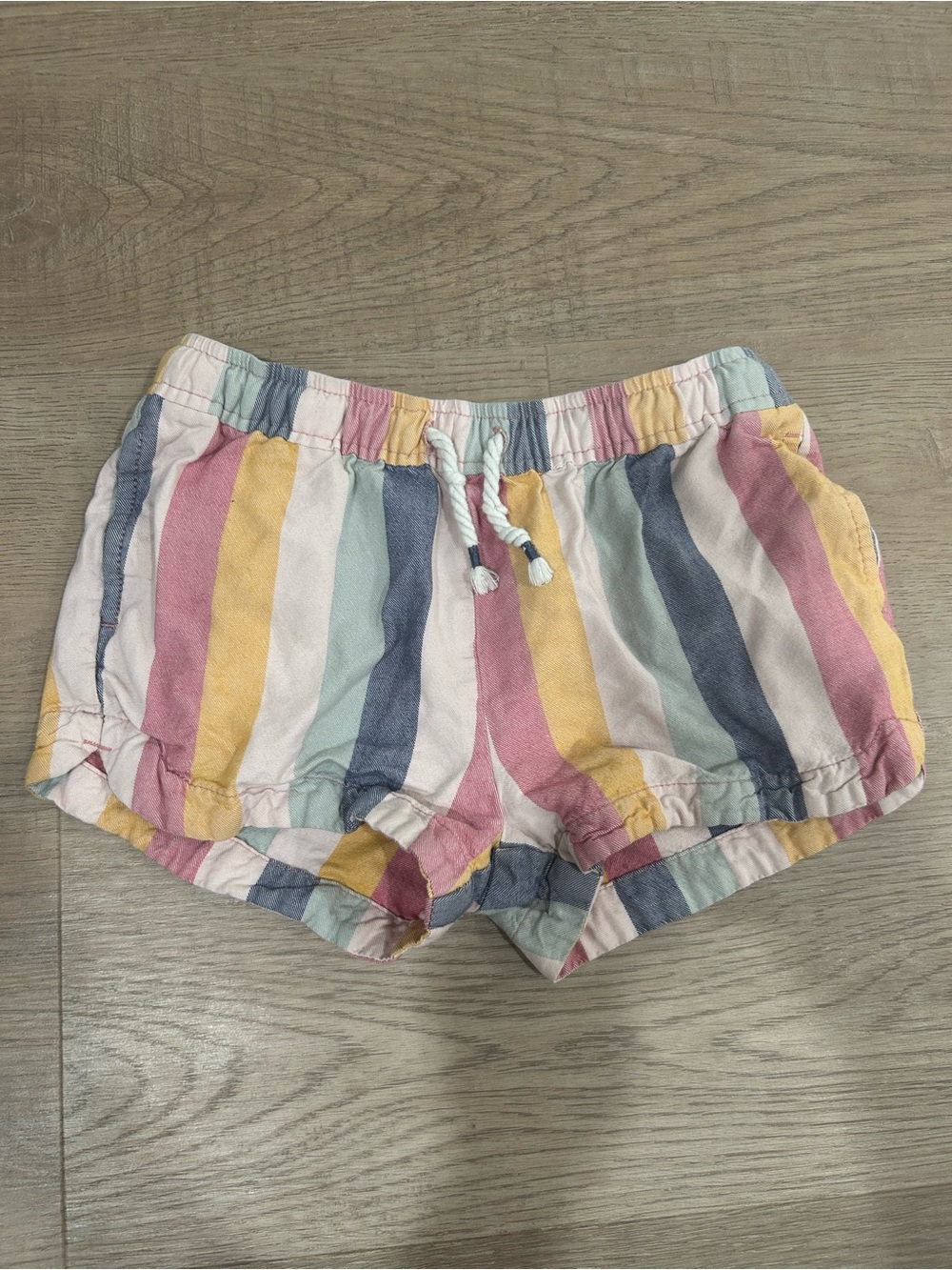 OshKosh B'gosh Pastel Multi-Stripe Cotton Shorts